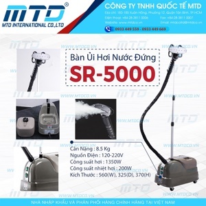 Bàn ủi hơi nước đứng công nghiệp Silver Star SR-5000-1350W