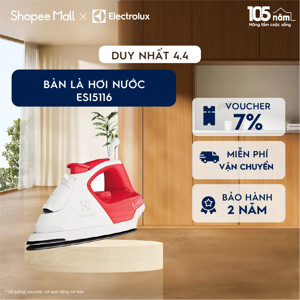 Bàn ủi hơi nước Electrolux ESI5116 - 1800W