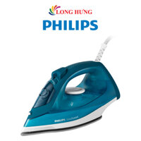 Bàn ủi hơi nước Philips GC1756/20 - Hàng chính hãng - Công suất 2000W mặt đế bằng gốm chống trượt và trầy xước phun nước đều đặn làm ẩm vải tự động ngắt điện