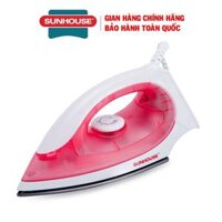 Bàn ủi khô, Bàn là khô Sunhouse SHD1072 - Màu Hồng, Xanh, Công suất 1200W, Bề mặt phủ chống dính, Hàng chính hãng - Bảo hành 12 tháng - Hồng