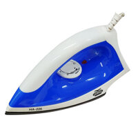 Bàn ủi khô Ladomax HA-226 mặt đế chống dính, tự điều chỉnh duy trì nhiệt ổn định, ủi áo lông, len - Hàng chính hãng - Màu Xanh