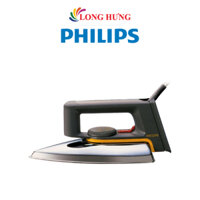 Bàn ủi khô Philips HD1172/01 - Hàng chính hãng - Công suất 1000W ủ phẳng nhanh đầu mặt đế bàn ủi thiết kế mảnh dễ dàng ủi ở những vị trí khó tự động ngắt điện
