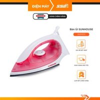 Bàn Ủi Khô SUNHOUSE SHD1072 Bàn Là Khô Cầm Tay Bề Mặt Phủ Lớp Chống Dính Trượt Êm Trên Mọi Chất Liệu - Bảo Hành Chính Hãng - Điện Máy S52