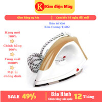 Bàn ủi Kim Cương T-602-bàn ủi khô-1000W bàn là cầm tay chống dính chống cháy tiết kiệm điện-bảo hành 12 tháng