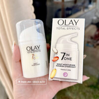 [Bản UK] Kem dưỡng đêm Olay Total Effects 7in1