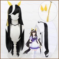 Bạn Umamusume Pretty Derby Calstone Light O Halloween Party Cosplay Tóc Giả Da Đầu Nhân Tạo Anime Tóc