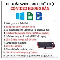 Bán Usb Boot Cứu Hộ Máy Tính Win Mini