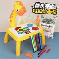 BÀN VẼ CHIẾU ĐÈN THÔNG MINH - BÀN VẼ CÓ ĐÈN CHIẾU SÁNG THÔNG MINH CHO BÉ - BỘ ĐÈN BÀN MÁY CHIẾU HỌC VẼ THÔNG MINH