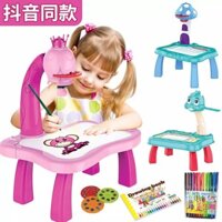 BÀN VẼ CÓ ĐÈN CHIẾU SÁNG THÔNG MINH CHO BÉ...lplp- BỘ ĐÈN BÀN MÁY CHIẾU HỌC VẼ THÔNG MINH KÈM HÌNH