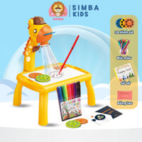 Bàn Vẽ Đèn Chiếu Hình Thông Minh Cho Bé Simba, Bảng Vẽ Tranh Cho Bé, Đồ Chơi Trí Tuệ Sáng Tạo