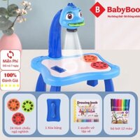 Bàn Vẽ Đèn Chiếu Sáng Thông Minh Cho Bé ( Tặng 1 Cuốn Sách Vẽ + 12 Bút Màu)