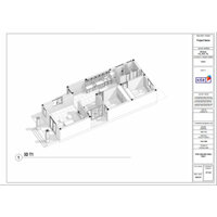 Bản Vẽ revit nhà cấp 4 - nhà 1 tầng kt 6.9x16m