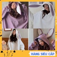 [BÁN VÌ ĐAM MÊ] ÁO HOODIE TAI THỎ CỰC XINH IU 🐰🐰 [S15]