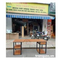 Bàn vi tính chân sắt SP004334