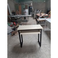 Bàn vi tính nhỏ gọn chân sắt