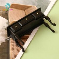 Bàn viết nhà búp bê gamchiano 1 / 12 có ngăn kéo Mô hình tủ quần áo bằng gỗ cho bàn cát