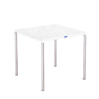 Bàn vuông (chân Inox) - 0347 - DT