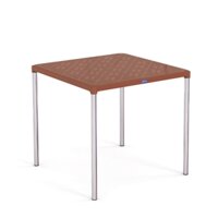 BÀN VUÔNG CHÂN INOX DUY TÂN