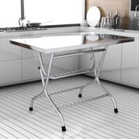 Bàn vuông inox siêu rẻ