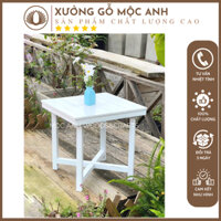 Bàn xếp cafe, bàn gỗ vuông xếp gọn MỘC ANH, Bàn gỗ gấp kích thước 55x55cm