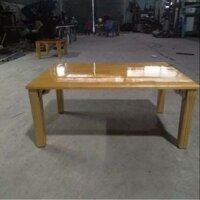 Bàn xếp gỗ cao su gấp gọn 40*60*28cm