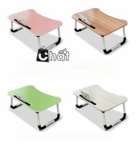 Bàn xếp gọn inox 4 chân có khe cắm ipad