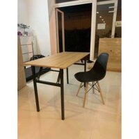 Bàn xếp gọn kè ghế, bộ bàn ghế làm việc