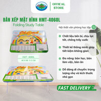Bàn Xếp Học Sinh, Sinh Viên Hoạt Hình Gấp Gọn HMT-4060L | Bàn Ngồi Bệt Đa Năng Tiện Dụng, Tết