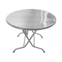 Bàn xếp inox tròn Xuân Hoà, BT115XH