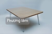 Bàn xếp sinh viên giá rẻ Bàn học sinh chân gấp gọn đa năng