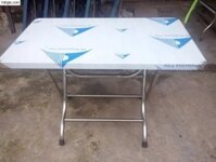 Bàn xếp vuông inox