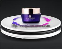 Bàn xoay 360 độ chụp ảnh, quay phim quảng cáo sản phẩm FalconEyes đường kính 25cm có đèn LED