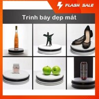 Bàn xoay điện đường kính 15, 25, 35cm - Chụp ảnh, quay video clip trưng bày sản phẩm - Dễ dàng sử dụng