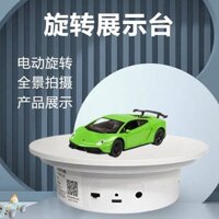 Bàn Xoay Điện Tự Động Bàn Trưng Bày Đồ Trang Sức Hiển Thị Video Quay Trực Tiếp Bàn Chụp Ảnh Đế Bàn Xoay Chụp Ảnh
