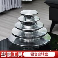 Bàn xoay gốm cửa hàng hoa cắm hoa bàn xoay phát sóng trực tiếp đế trưng bày cây cảnh sản phẩm bàn c