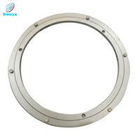 Bàn xoay tròn bằng hợp kim nhôm blesiya Bạc trắng 5,5 Inch