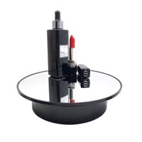 bàn xoay trưng bày sản phẩm, loại lớn 205mm mặt gương, có dây cấp nguồn mUSB