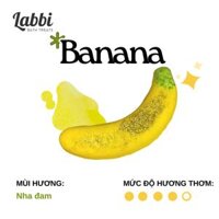BANANA [Labbi] Bath bomb /  Bom tắm / Viên thả bồn tắm