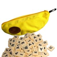 Bananagrams Crossword Game Alphabet Educational Game Scrabble Game Family Fun Game Bananagram Word Play Board