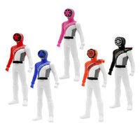 Bandai Blast Team Benbenger Linker Búp bê cao su mềm Benben Đỏ Xanh Hồng Cam Đen Búp bê cao su mềm