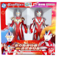 Bandai Dekai Ultraman Super Showdown Series Max United Geno Búp bê cao su mềm