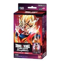 BANDAI Dragon Ball Super Card Game Fusion World Start Deck Son Goku [FS01] Hàng mới chính hãng được bán chính hãng tại Nhật Bản