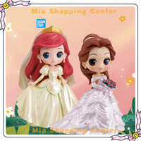 Bandai Hình Công Chúa Disney Váy Cưới Mô Hình Hàng Hóa Dễ Thương Trang Trí Búp Bê Dopamine Cô Gái Đồ Chơi Chính Hãng