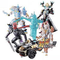 Bandai Kamen Rider Sabre Sabre Lắp Đặt Nhân Vật Hành Động Thứ Mười Bắn Kẹo Đồ Chơi BOOK10 Sư Tử Nước Thiên Nhiên Thảm Họa