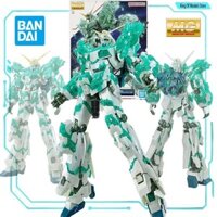 Bandai MG 1/100 Unicorn Gundam Glow In The Dark Crystal Anime Hành động Búp bê Lắp ráp Mô hình Đồ chơi Boy Quà tặng
