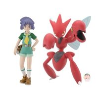 Bandai Pokemon Scale World Johto Region Bugsy & Scizor Bộ hình