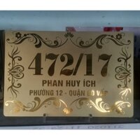 Bảng  alu gương bóng kích thước 30cmx 20cm ..