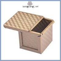 Bang Bánh Mì Nướng Khuôn Hộp Bánh Mì Chống Dính Có Nắp Khuôn Bánh Mì Chất Liệu Hợp Kim Nhôm