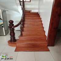 Bảng báo giá cầu thang gỗ công nghiệp