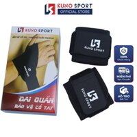 Băng bảo vệ cổ tay ,Tập gym, cầu lông, tennis... Bó cổ tay Chống chấn thương KUNOSPORT - CÓ XỎ NGÓN